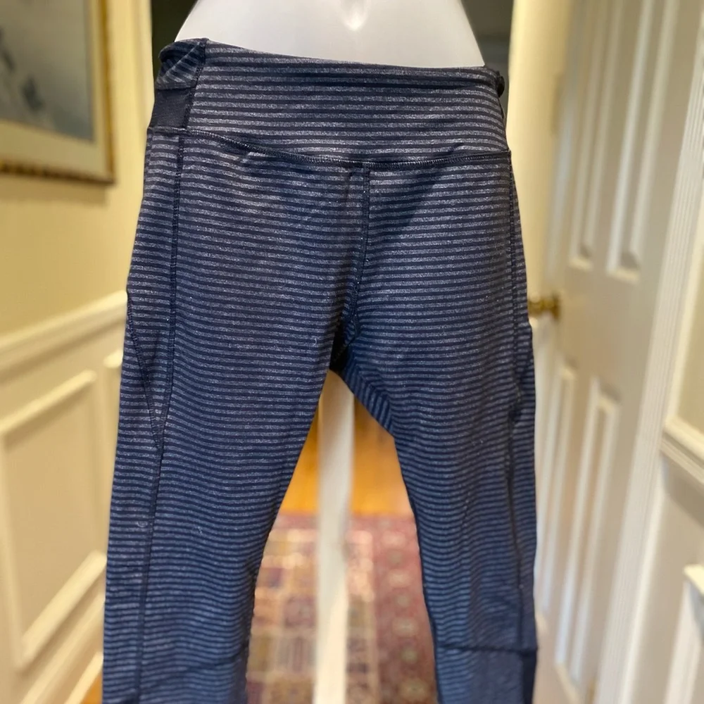 Kyodan Lady black/gray exercise Capri pants, Size: M
